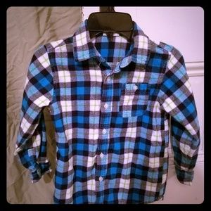 🍁 Crazy 8 plaid shirt